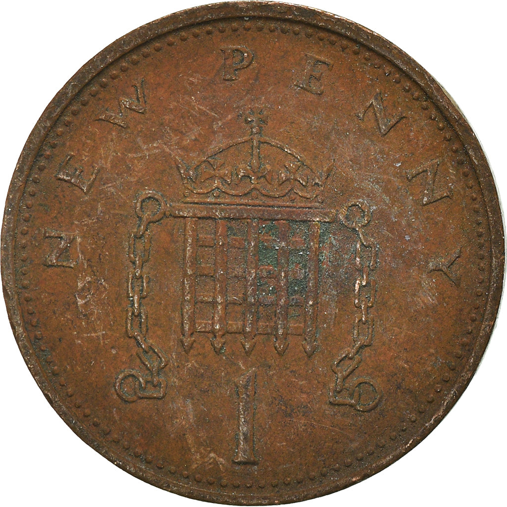 Munten, Groot Bretagne, New Penny, 1975