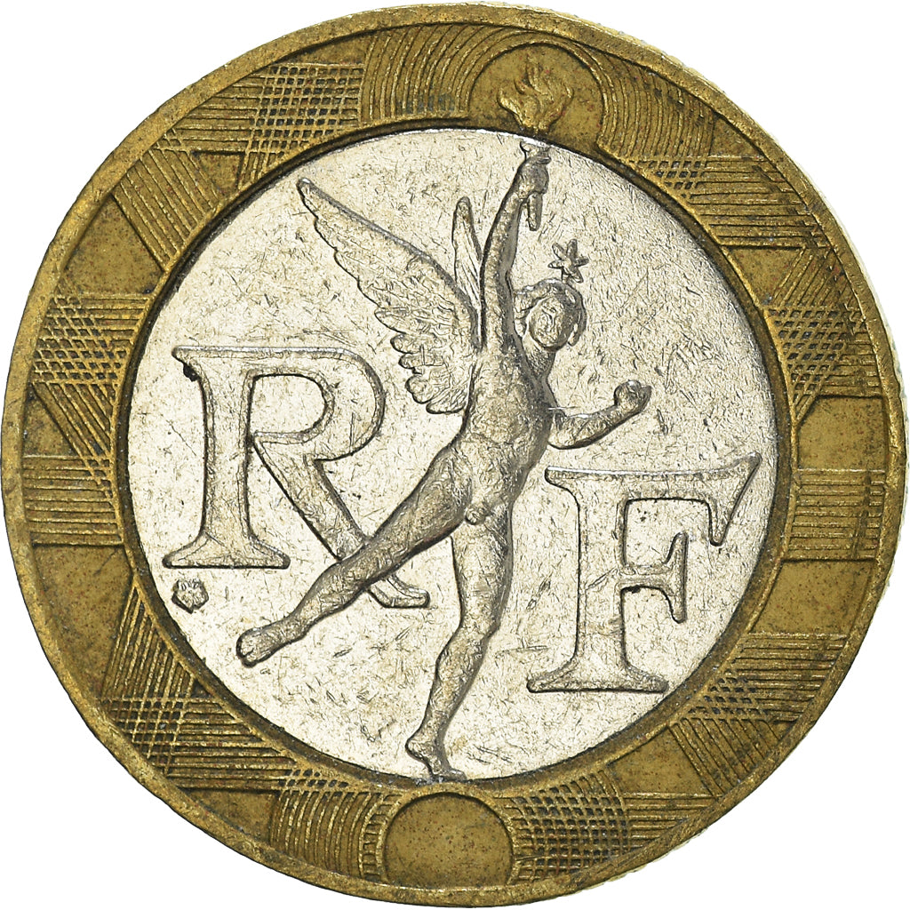 Munten, Frankrijk, 10 Francs, 1988