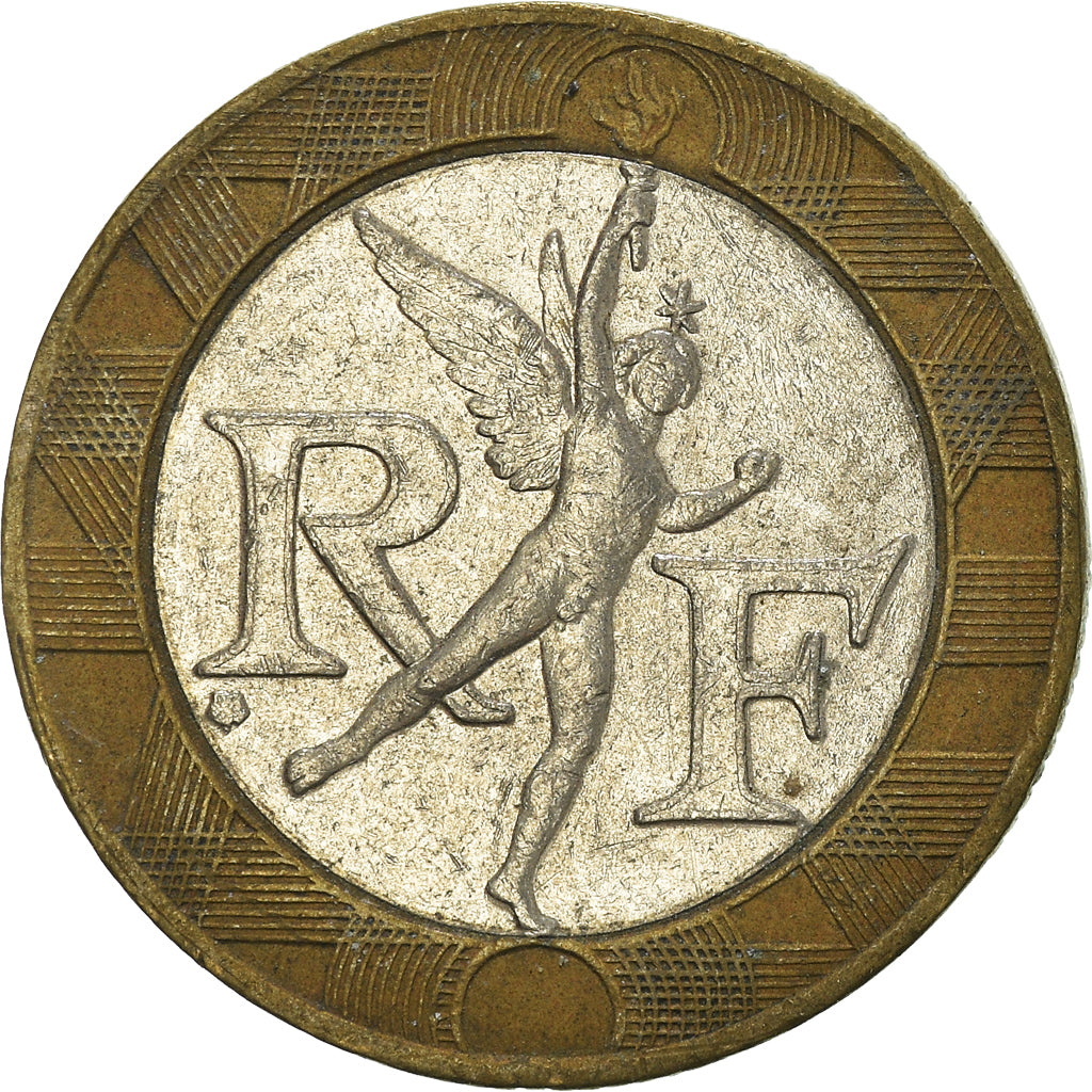 Coin, France, 10 Francs, 1990