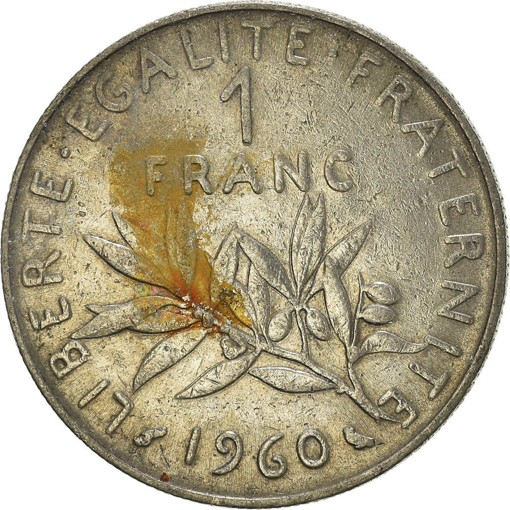 Moneta, Francia, Franc, 1960