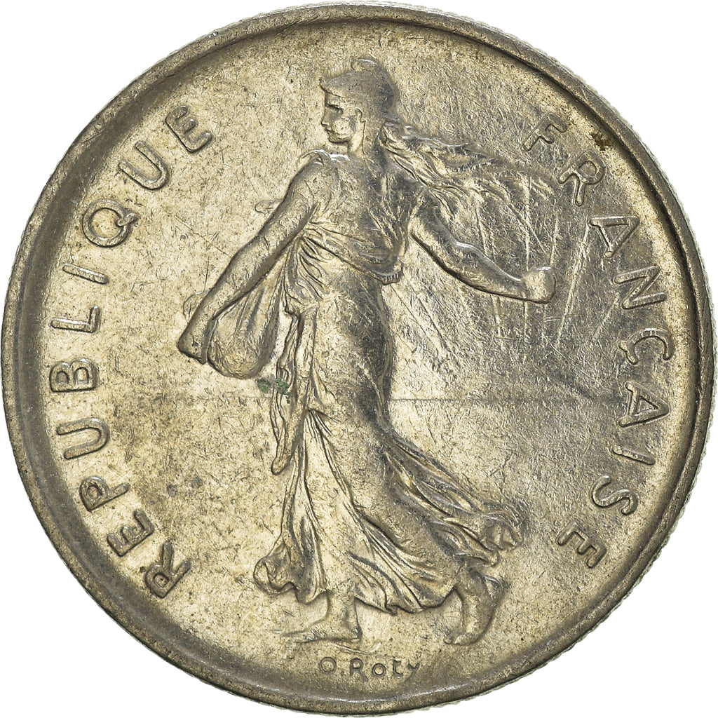 Moneta, Francja, 5 Francs, 1971
