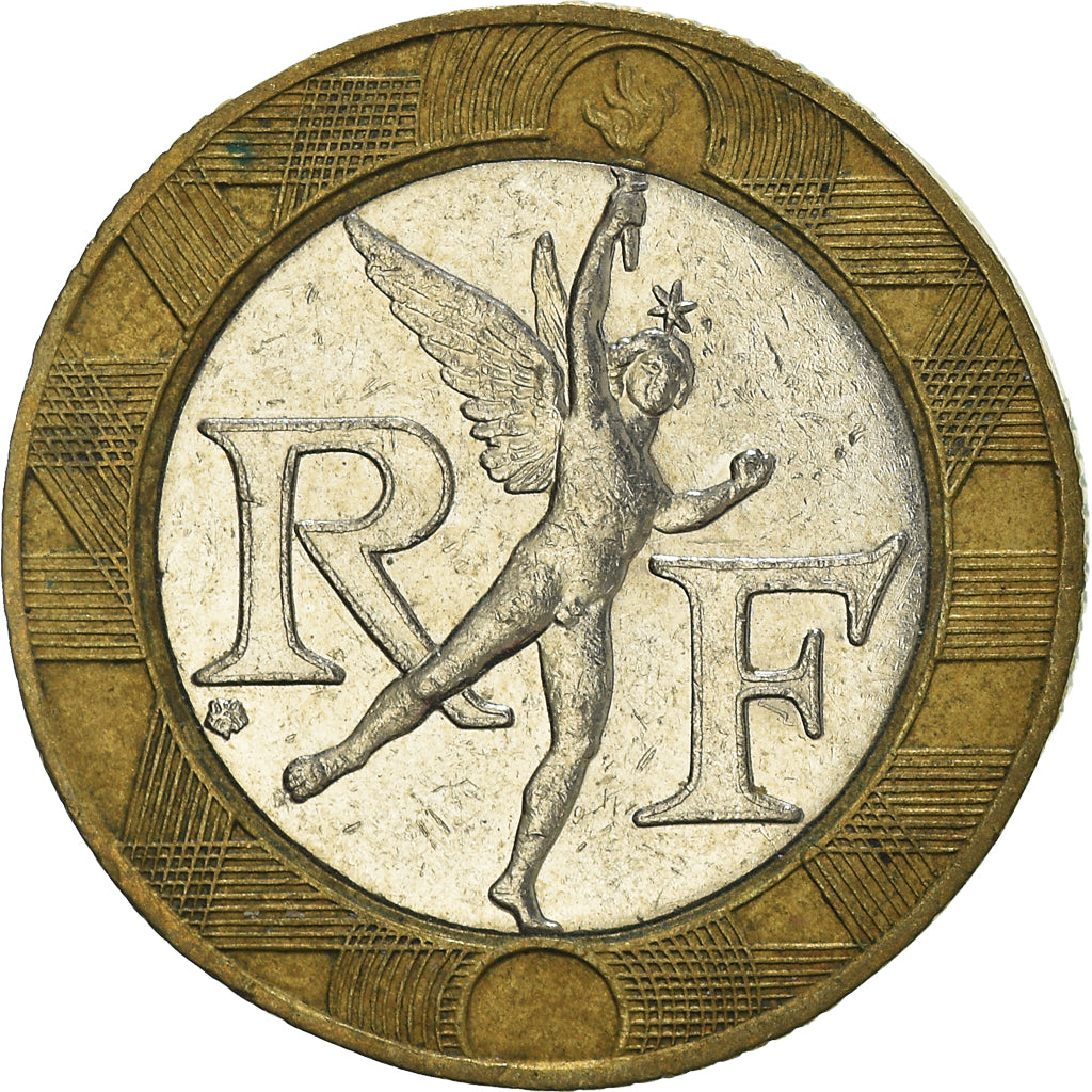 Munten, Frankrijk, 10 Francs, 1988