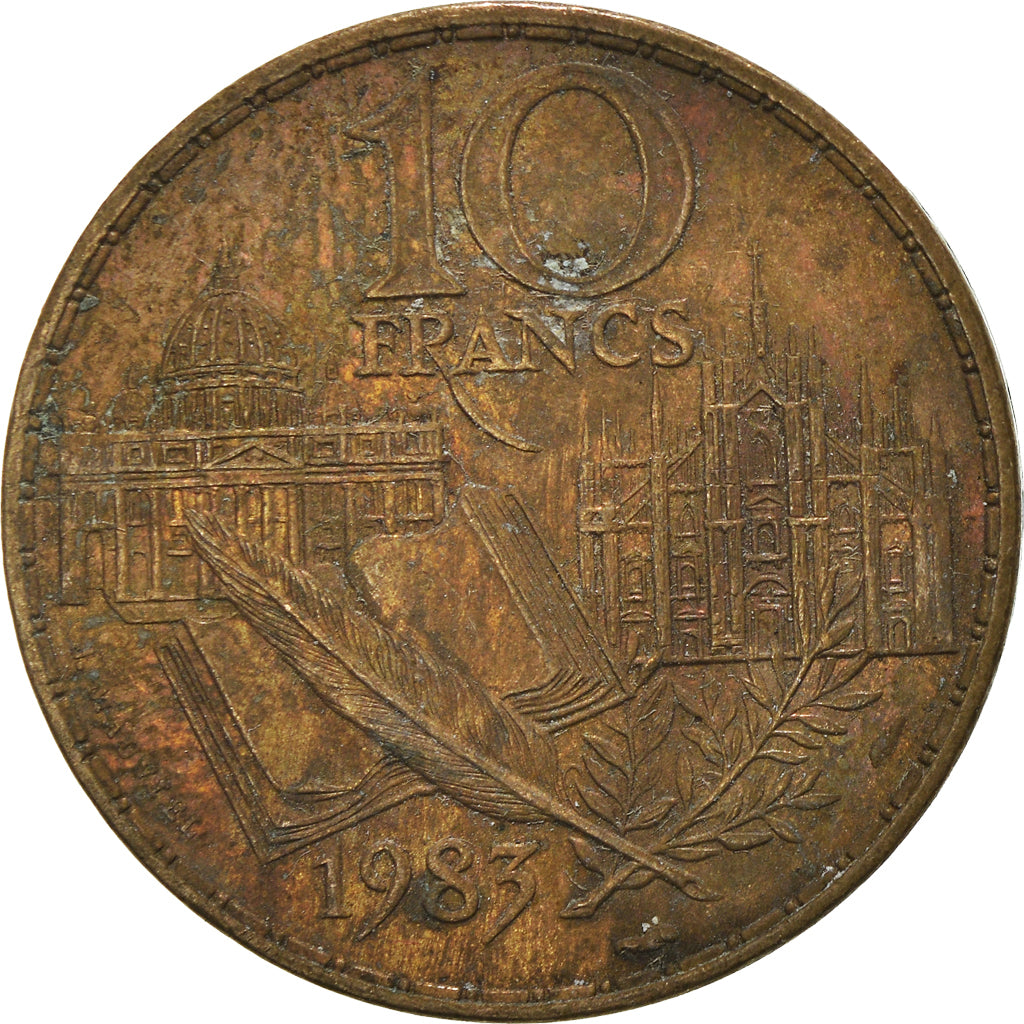 Munten, Frankrijk, 10 Francs, 1983