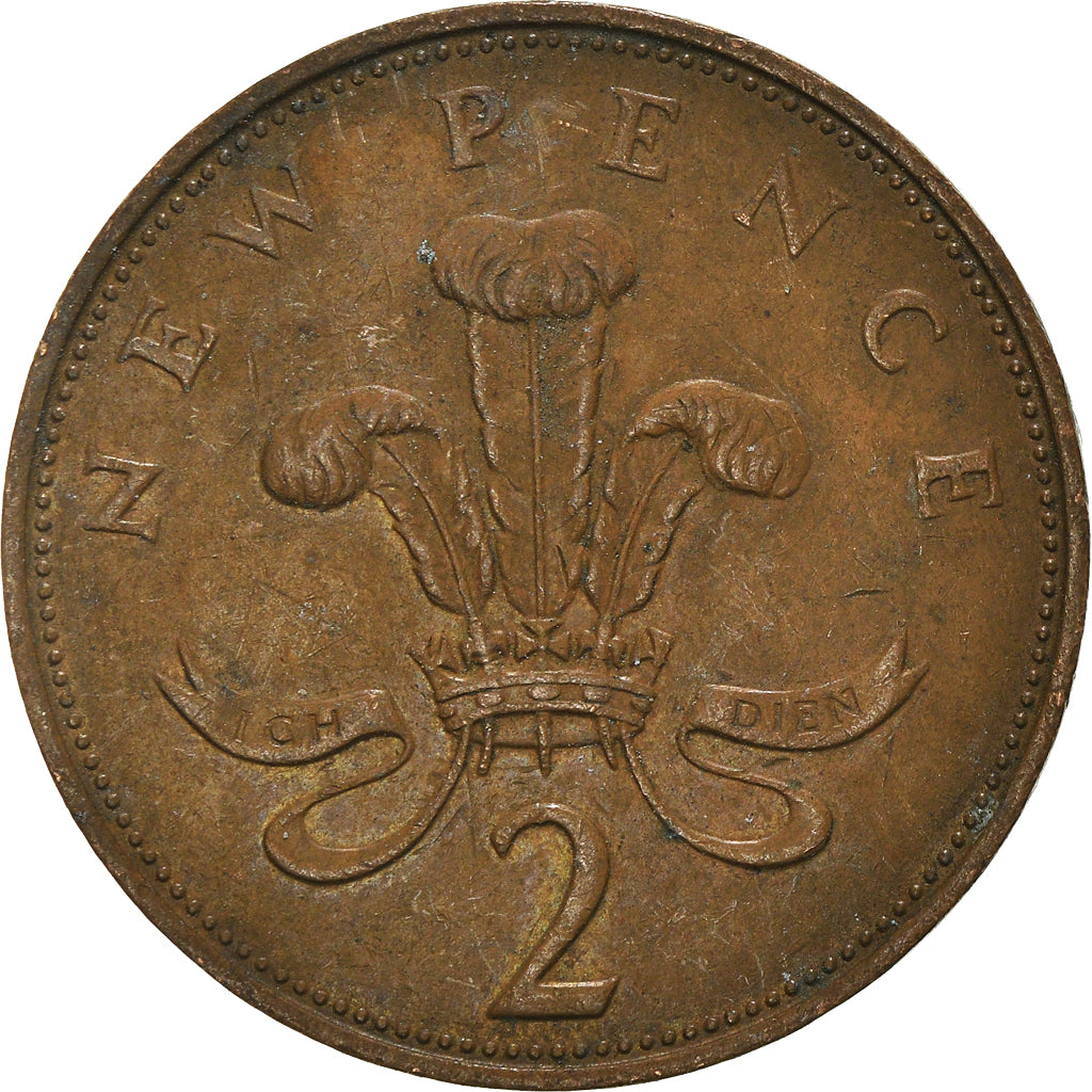 Moeda, Grã-Bretanha, 2 New Pence, 1971