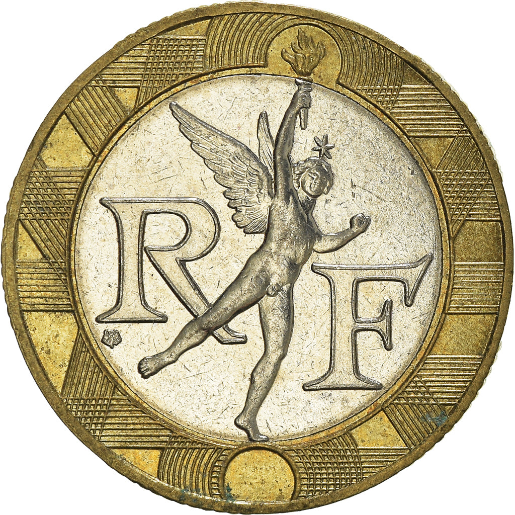 Moneta, Francia, 10 Francs, 1988