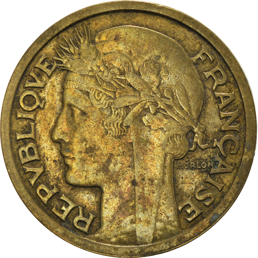 Moeda, França, 2 Francs, 1938