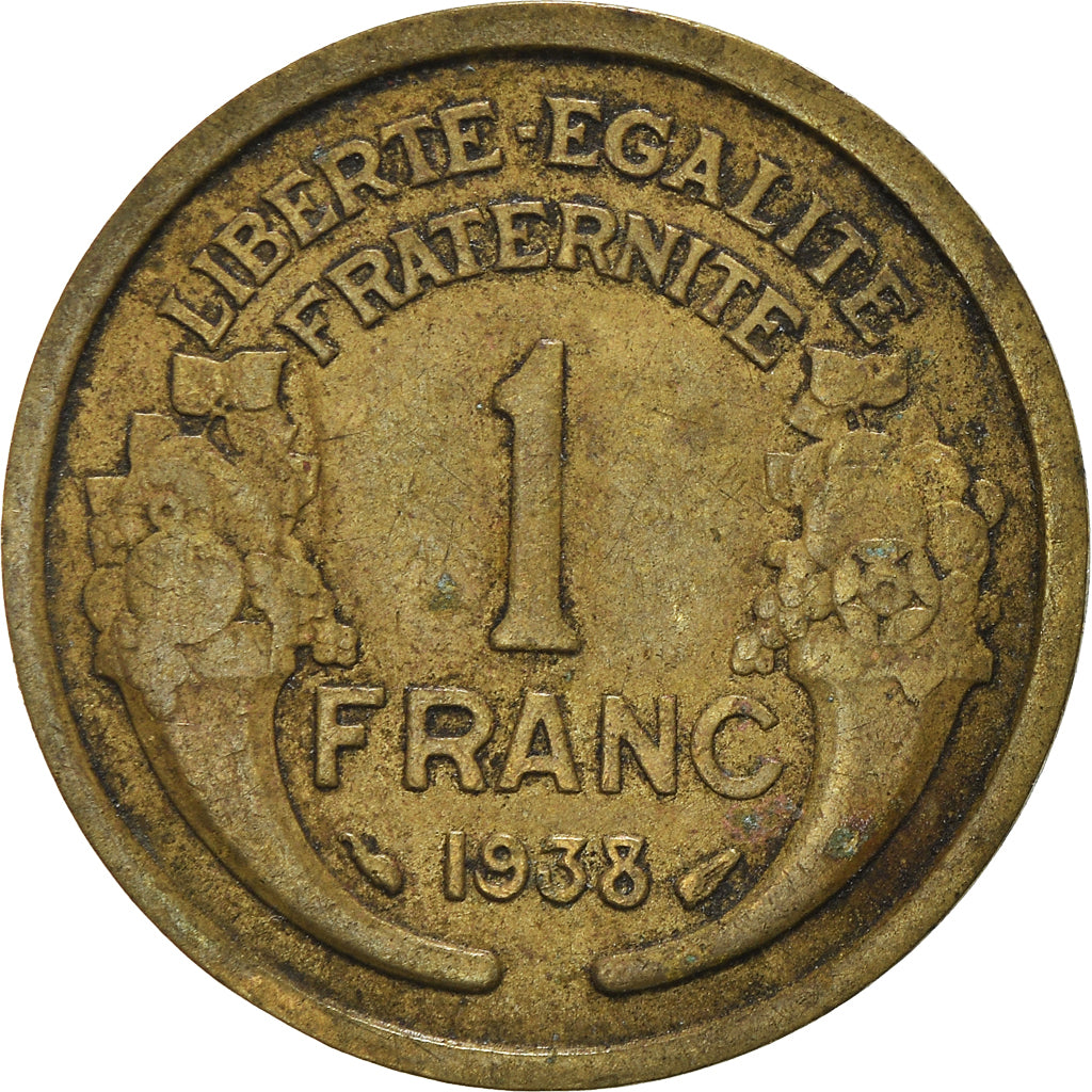 Moeda, França, Franc, 1938