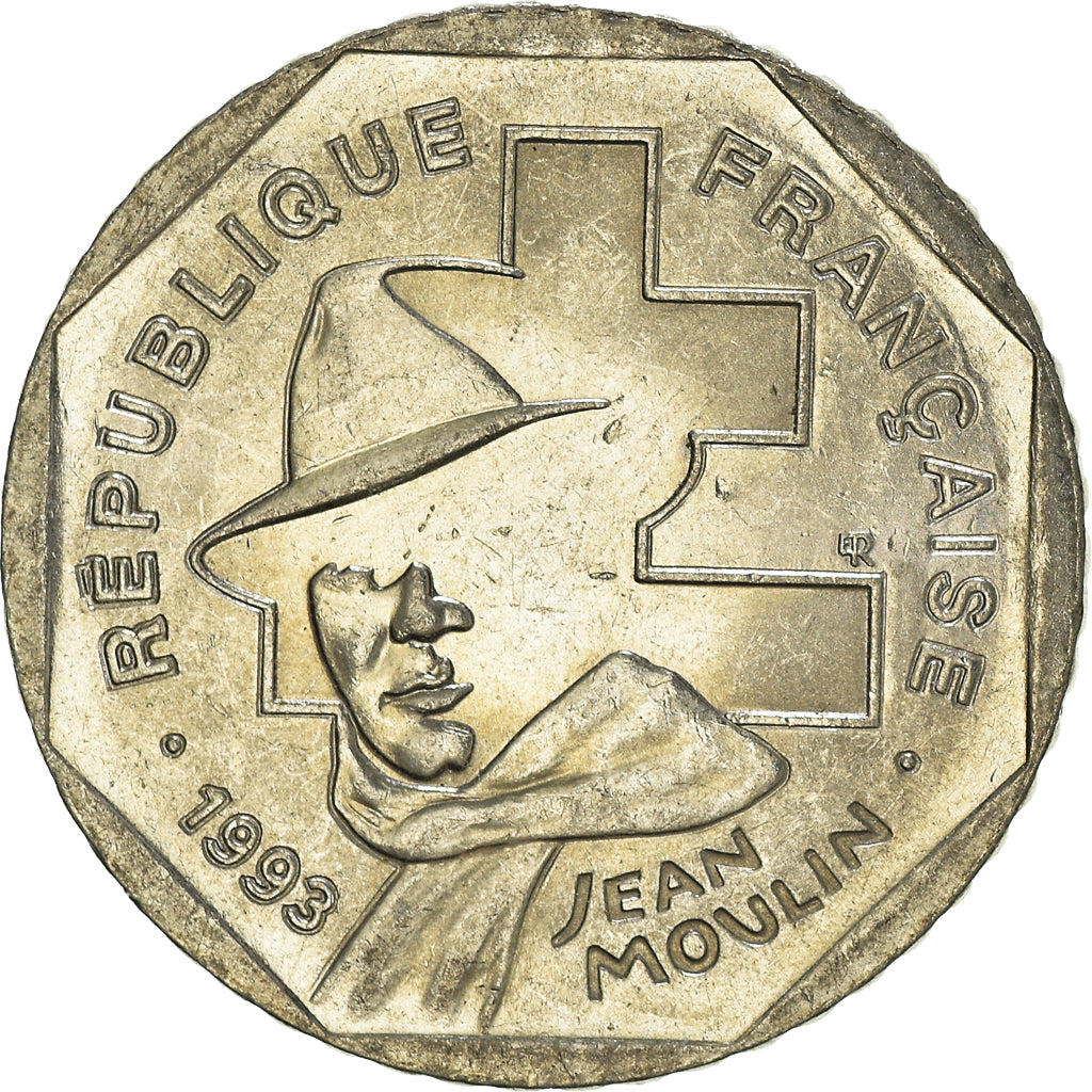 Coin, France, 2 Francs, 1993