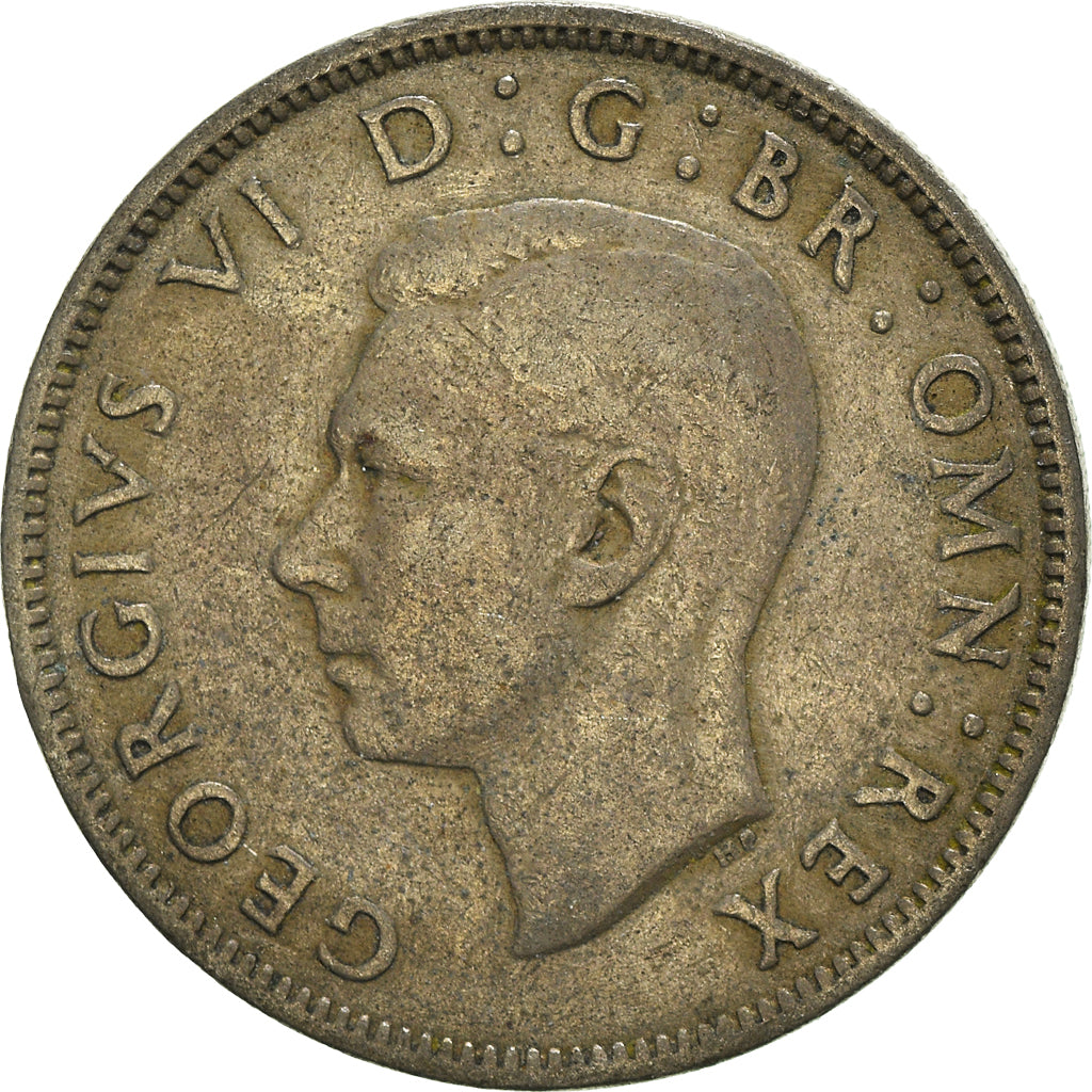 Monnaie, Grande-Bretagne, Florin, Two Shillings, 1948
