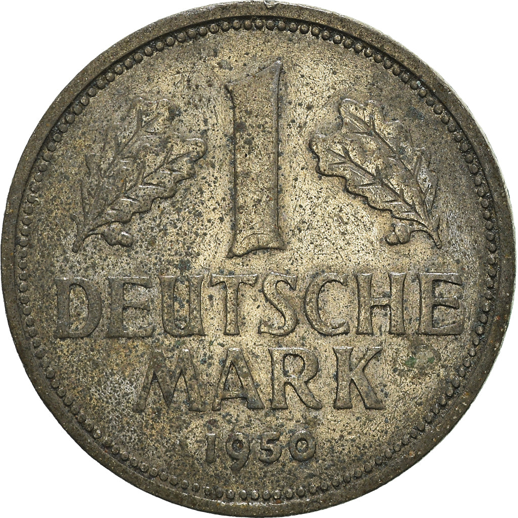 Monnaie, République fédérale allemande, Mark, 1950