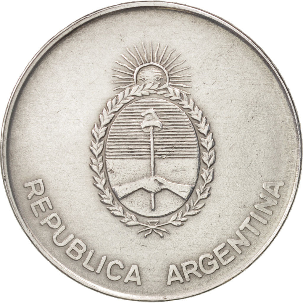Argentina, 1000 Australes, 1990, AU(50-53), Aluminum, KM:105
