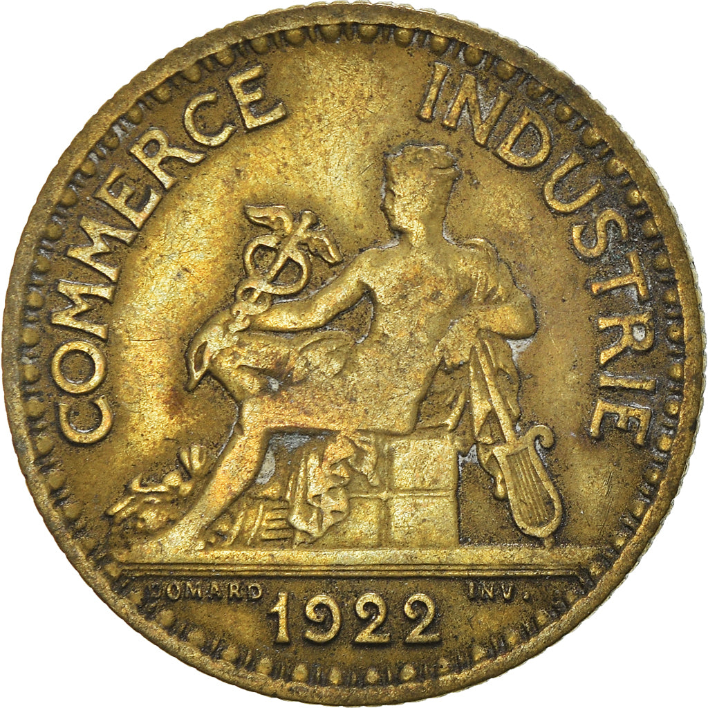 Moeda, França, Franc, 1922