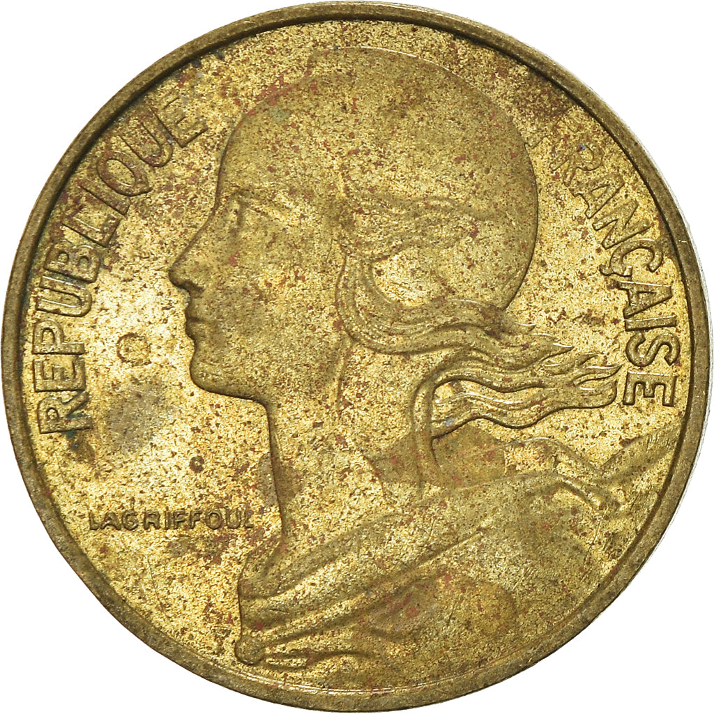 Coin, France, 10 Centimes, 1980