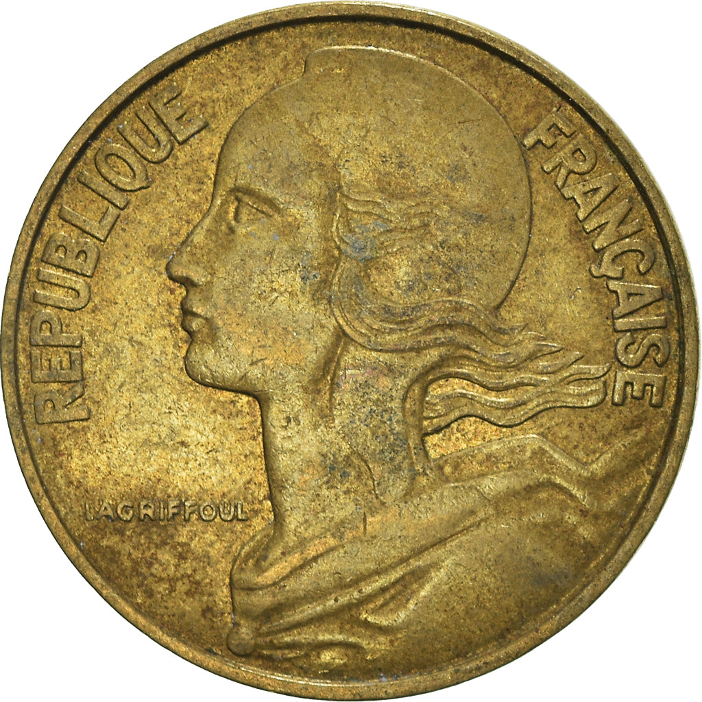 Moneta, Francia, 20 Centimes, 1969