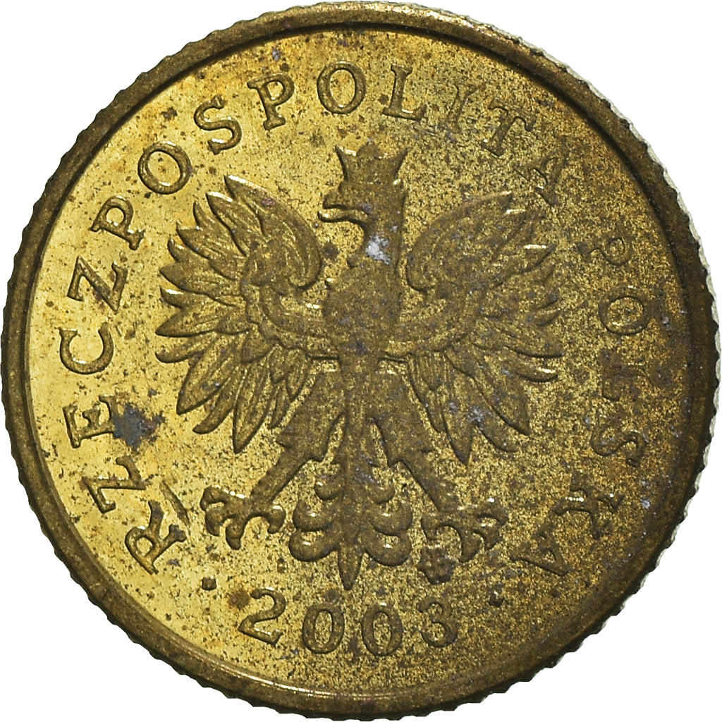 Moneta, Polonia, Grosz, 2003