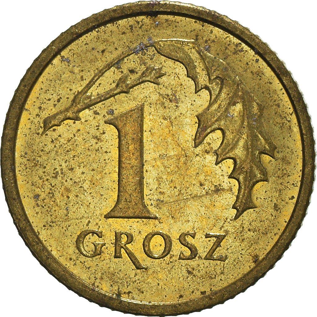 Moneta, Polonia, Grosz, 2003