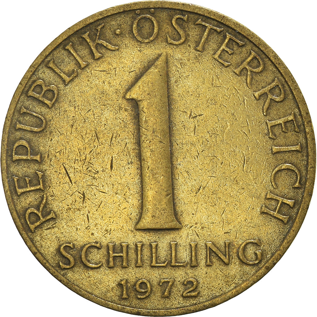 Coin, Austria, Schilling, 1972