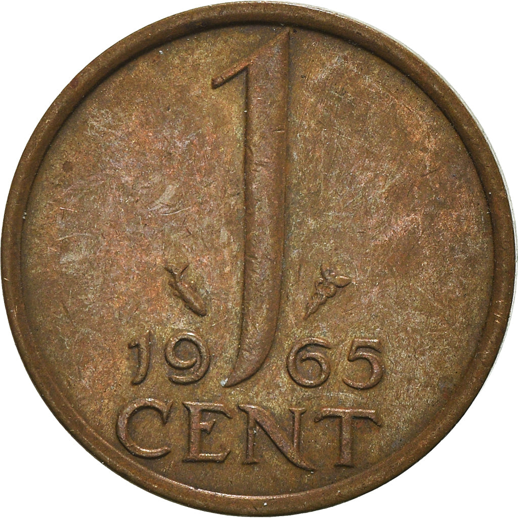 Coin, Netherlands, Cent, 1965