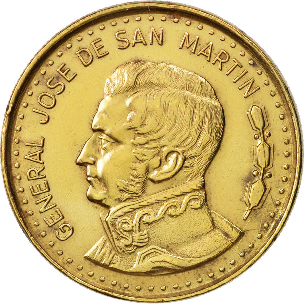 Argentina, 100 Pesos, 1980, EF(40-45), Aluminum-Bronze, KM:85