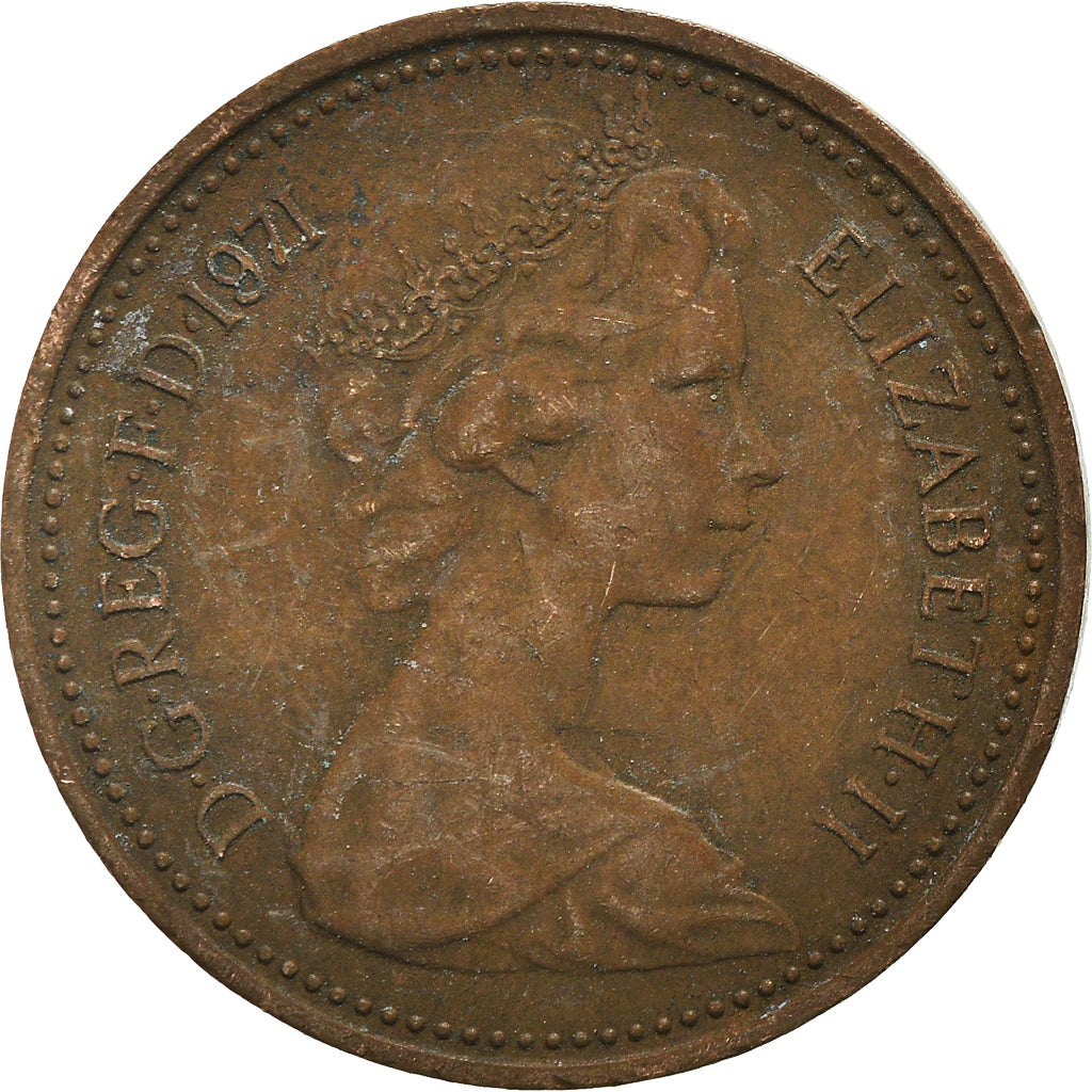 Munten, Groot Bretagne, New Penny, 1971