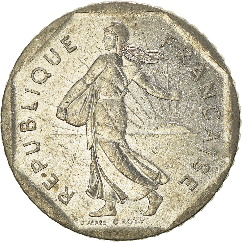 Coin, France, 2 Francs, 1980