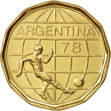 Argentina, 50 Pesos, 1977, AU(55-58), Aluminum-Bronze, KM:76
