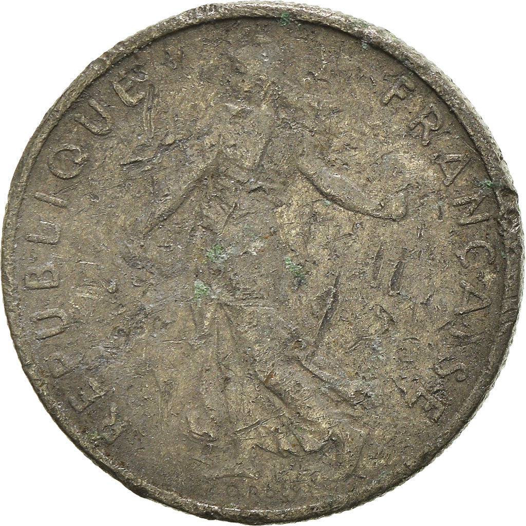 Münze, Frankreich, 1/2 Franc, 1967