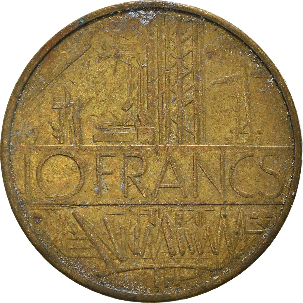 Coin, France, 10 Francs, 1977
