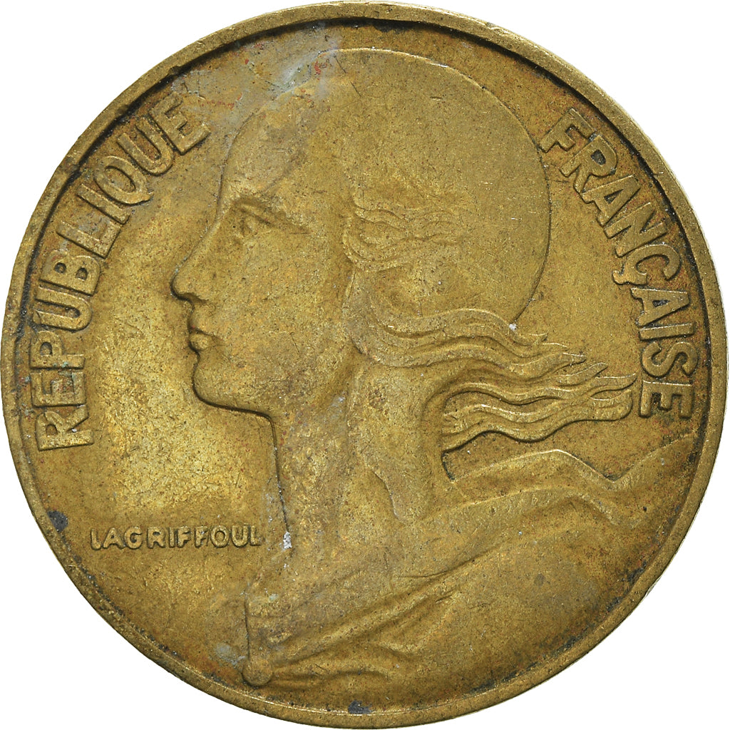 Moneta, Francia, 20 Centimes, 1968