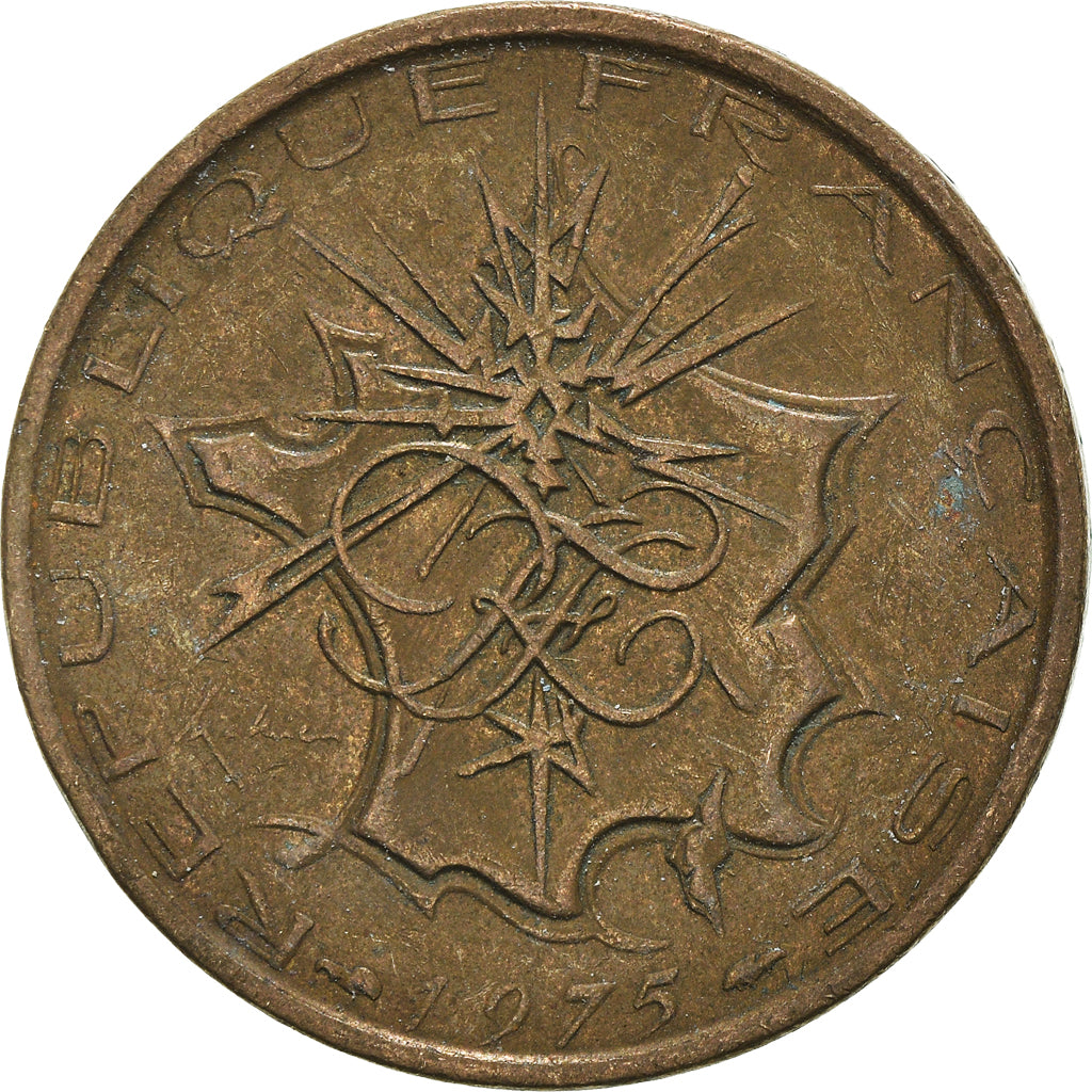 Coin, France, 10 Francs, 1975