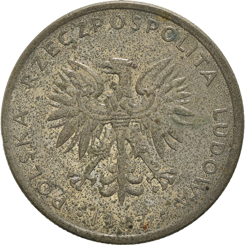 Moneta, Polonia, 20 Zlotych, 1987