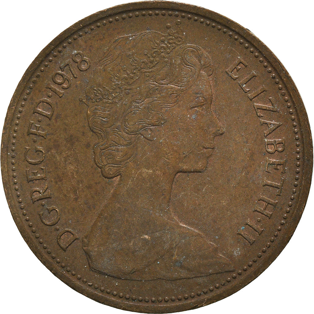 Münze, Großbritannien, 2 New Pence, 1978