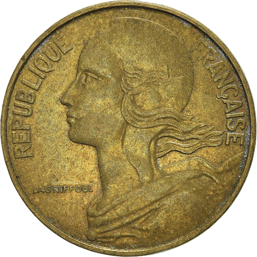 Münze, Frankreich, 10 Centimes, 1985