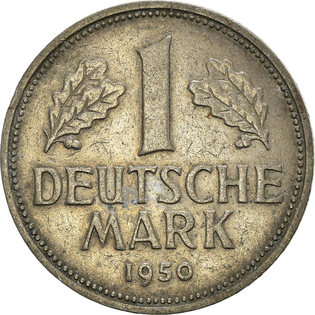 Monnaie, République fédérale allemande, Mark, 1950