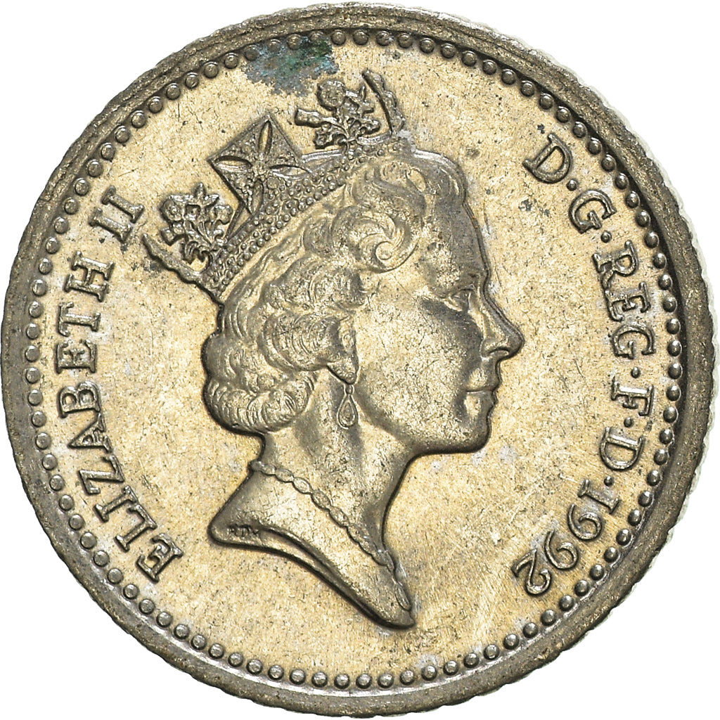 Moneda, Gran Bretaña, 5 Pence, 1992