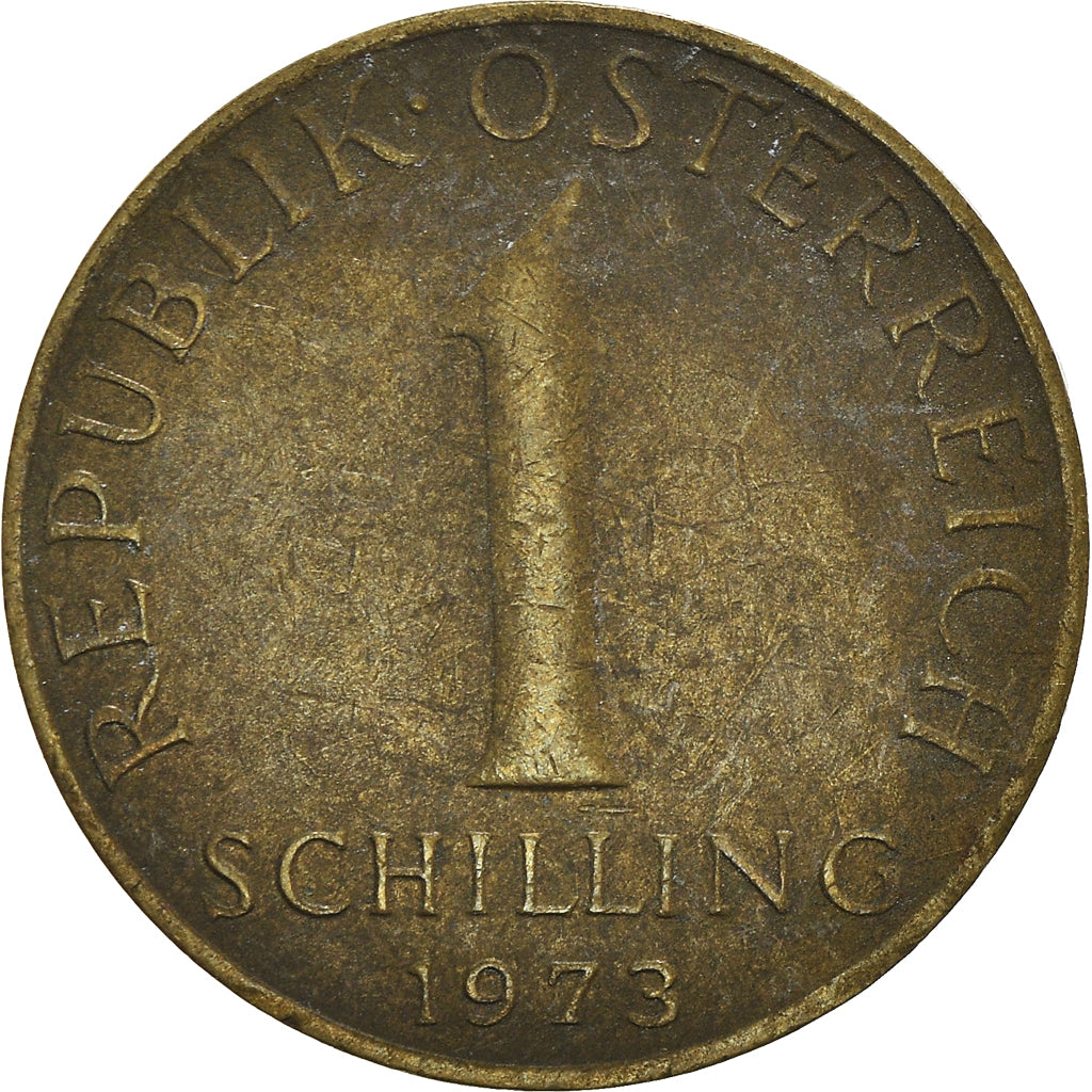Moeda, Áustria, Schilling, 1973