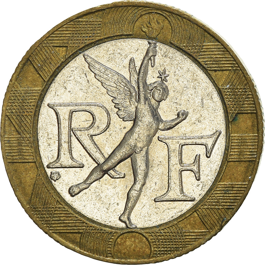 Munten, Frankrijk, 10 Francs, 1991