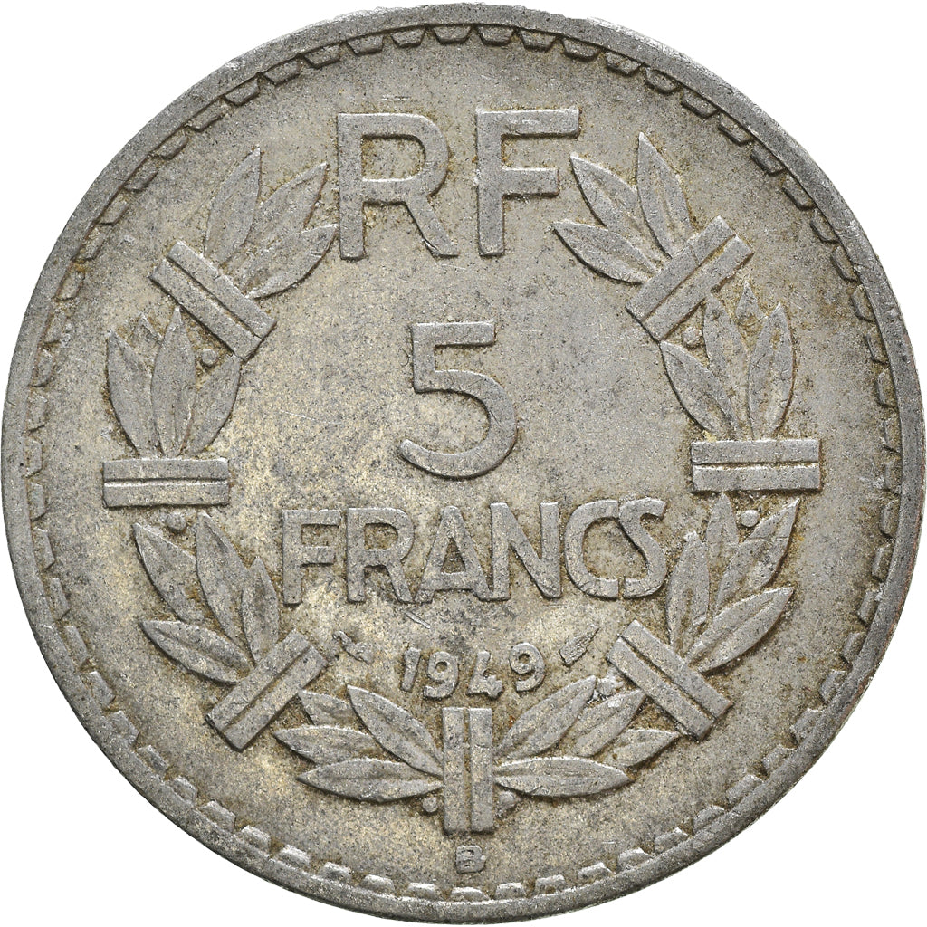Moneda, Francia, 5 Francs, 1949