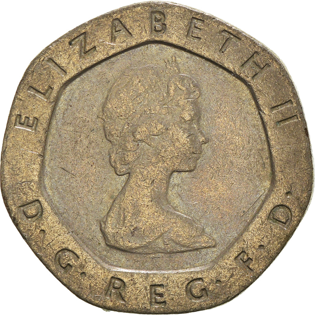 Coin, Great Britain, 20 Pence, 1982