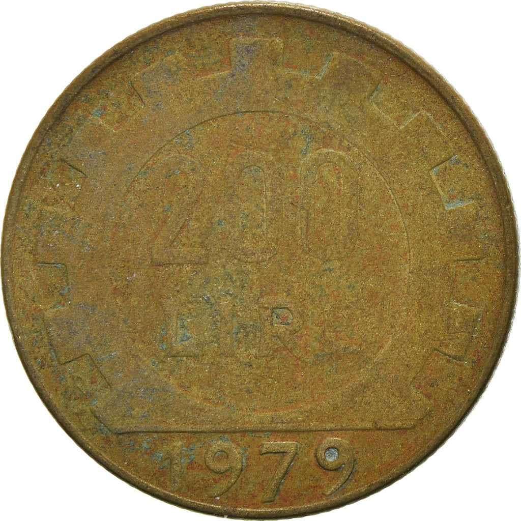 Munten, Italië, 200 Lire, 1979
