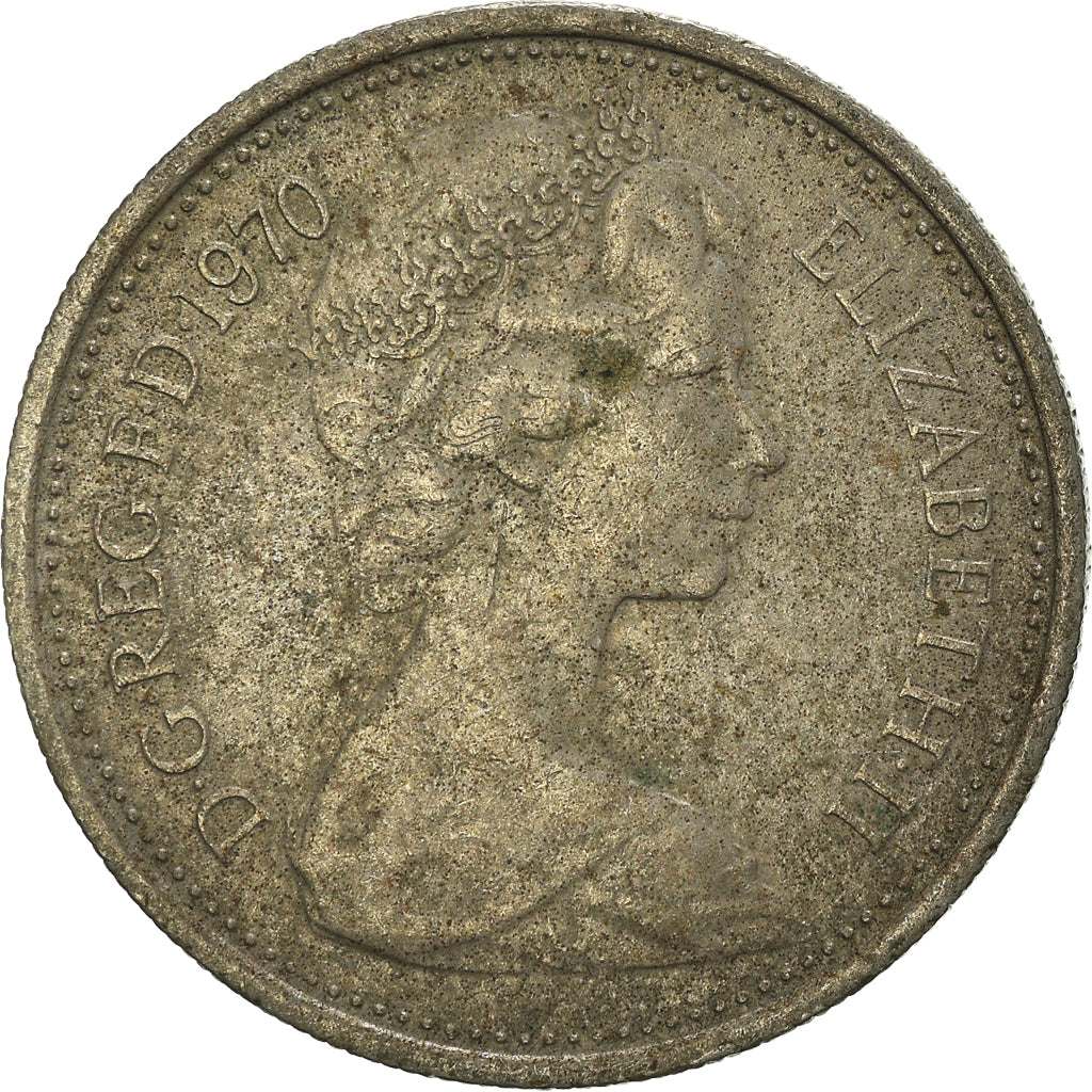 Monnaie, Grande-Bretagne, 5 New Pence, 1970