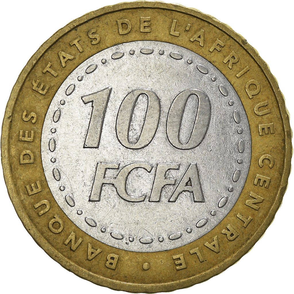 Moneta, Stati dell’Africa centrale, 100 Francs, 2006