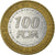 Coin, Central African States, 100 Francs, 2006