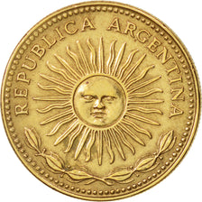 Argentina, Peso, 1975, AU(55-58), Aluminum-Bronze, KM:69