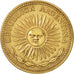 Argentina, Peso, 1975, AU(55-58), Aluminum-Bronze, KM:69
