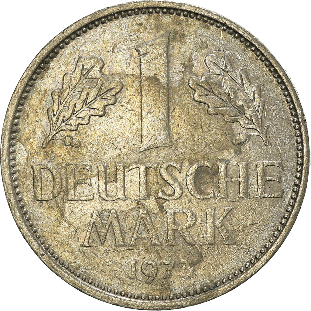 Moneta, GERMANIA - REPUBBLICA FEDERALE, Mark, 1973