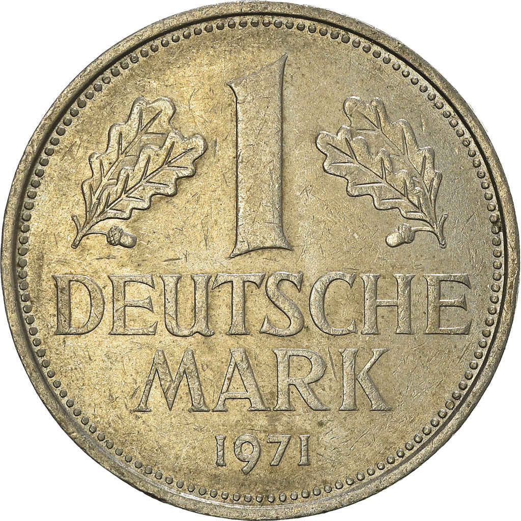 Moneta, GERMANIA - REPUBBLICA FEDERALE, Mark, 1971