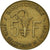 Coin, West African States, 5 Francs, 1985