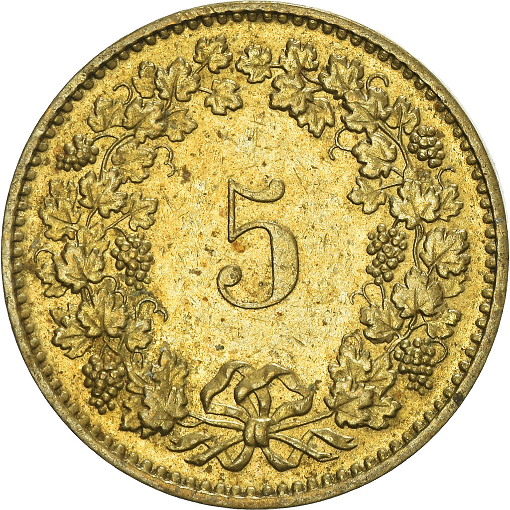 Moneta, Svizzera, 5 Rappen, 1983