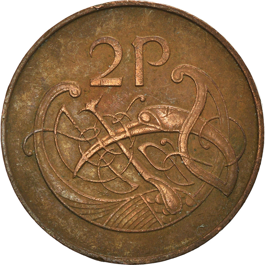 Munten, REPUBLIEK IERLAND, 2 Pence, 1979